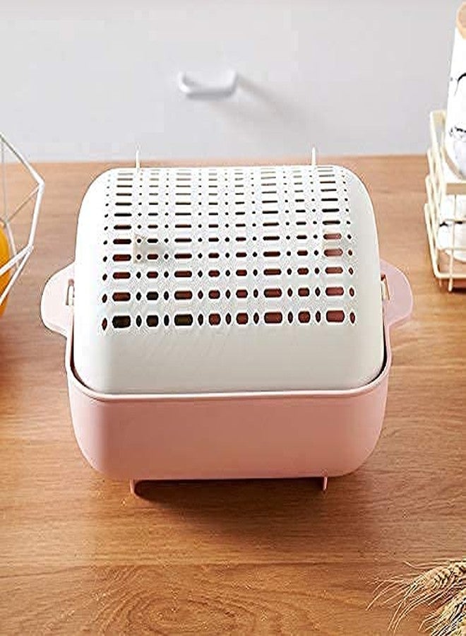 Dhanuom Fruits and Vegetables Rotating Washer multiporpose Used wash for kithcen, Fruit Basket for Dining Table (1Pcs Multicolour) - Image 2